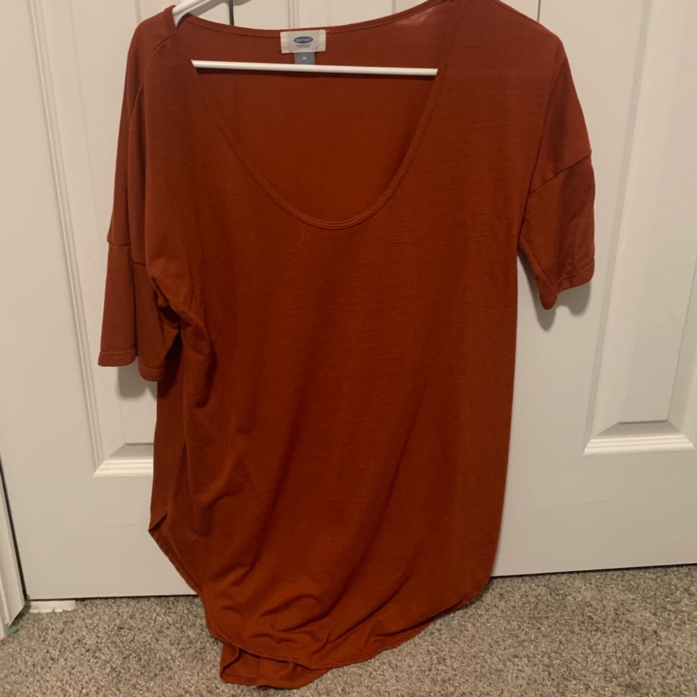 Old Navy Burnt Orange Shirt
